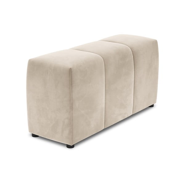 Bézs bársony karfa moduláris kanapéhoz Rome Velvet - Cosmopolitan Design