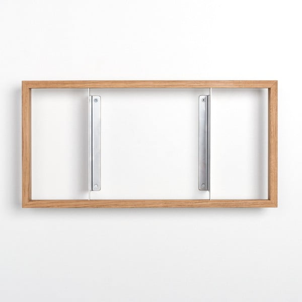 b5 tölgyfa könyvespolc, magasság 25 cm - das kleine b-image-2