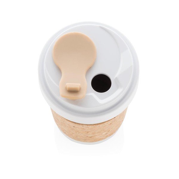 ECO öko termo bögre hőálló parafa fogórésszel, 400 ml - XD Design-image-1