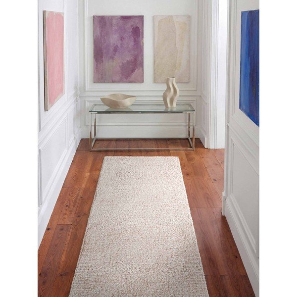 Elefántcsont színű kézi szövésű buklé futószőnyeg 80x200 cm Notting Hill Portobello – Ted Baker-image-1