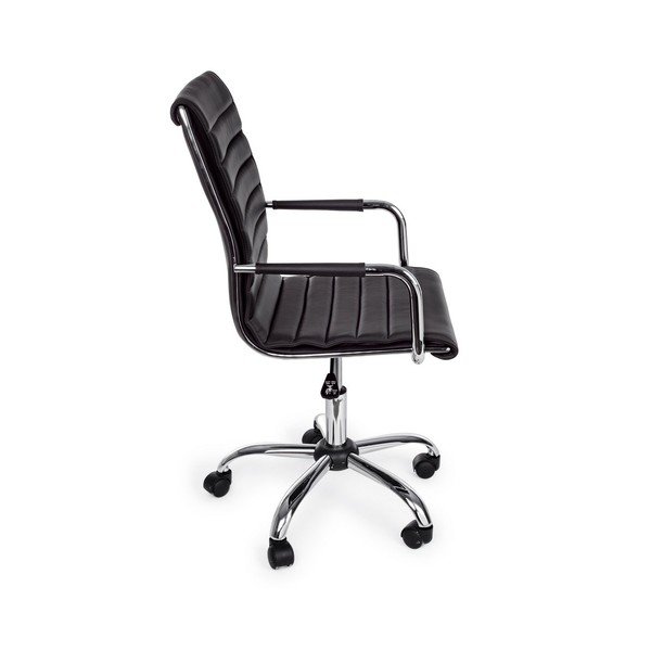 Fekete bőrutánzat irodai szék Perth – Yes Everyday-image-3
