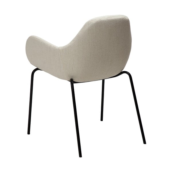 Krémszínű buklé fotel Zimmer – DAN-FORM Denmark-image-3