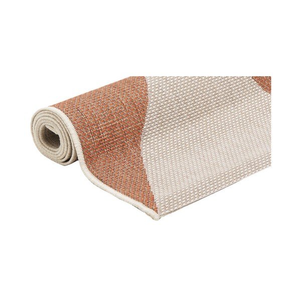 Geo bézs-narancs kültéri szőnyeg, 160 x 230 cm - Floorita-image-2