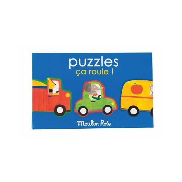 Auto puzzle - Moulin Roty-image-1