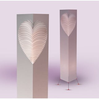 Heart lámpa, magasság 110 cm - MooDoo Design