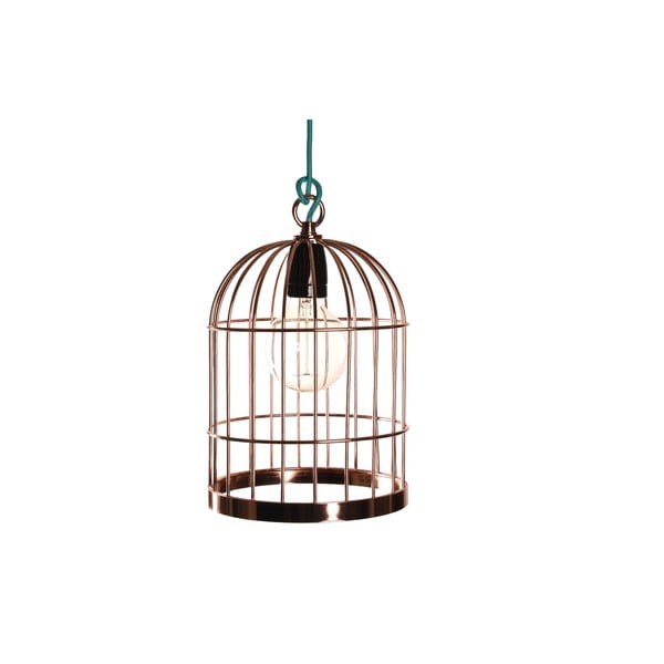 Bird Cage rézszínű függőlámpa - Filament Style