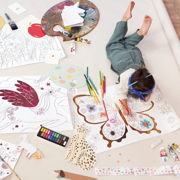 Színező Butterfly – Meri Meri-image-1