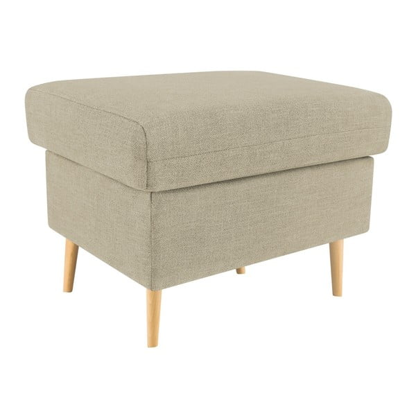 Iris Iris bézs lábtartó - Mazzini Sofas-image-3