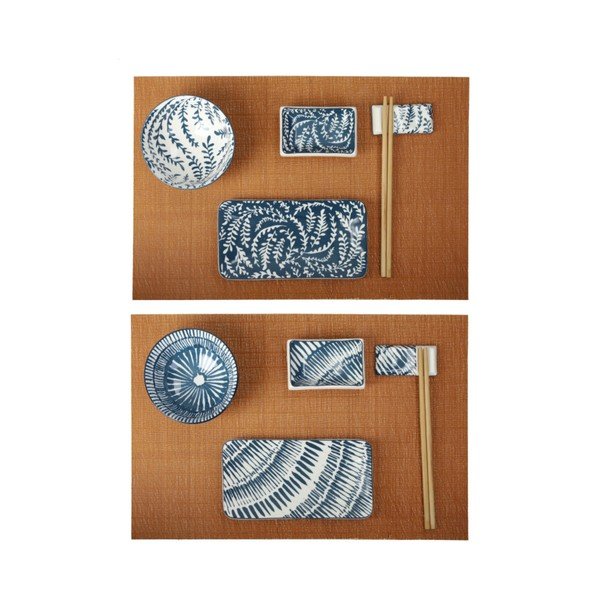 Porcelán sushi étkészlet 12 db-os – Brandani