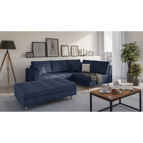 Sötétkék lábtartó Ariella – Ropez-image-2