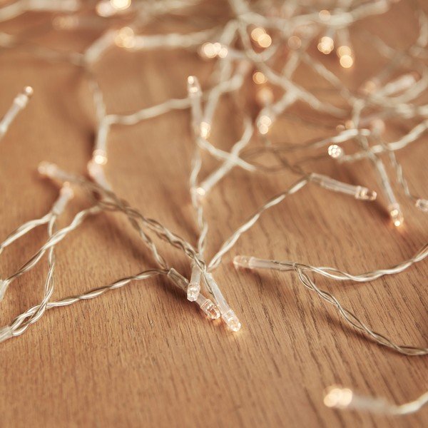 Lights átlátszó LED fényfüzér, 200 izzós, hosszúság 15,93 m - DecoKing-image-1