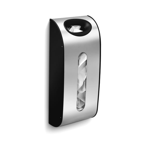 Fali rozsdamentes bevásárlózacskó rendszerező - simplehuman-image-3