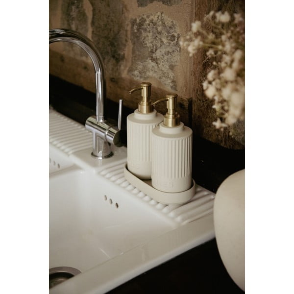 Krémszínű kerámia mosogatóeszköz tartó Heidi – Wenko-image-1