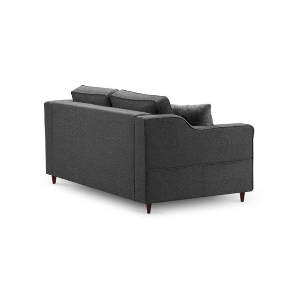Narcisse antracitszürke kétszemélyes kanapé - Mazzini Sofas-image-4