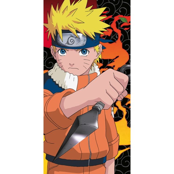 Pamut gyerek fürdőlepedő 70x140 cm Naruto Uzumaki – Jerry Fabrics