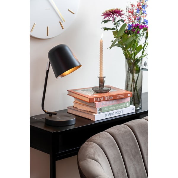 Fekete asztali lámpa (magasság 38,5 cm) Encantar  – Leitmotiv-image-1