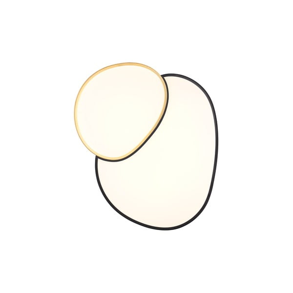 Fekete-aranyszínű LED mennyezeti lámpa 63.5x77 cm Rise – Trio-image-1