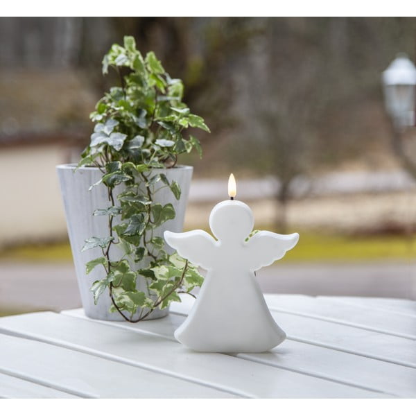 Kültéri LED gyertya (magasság 18 cm) Flamme Angel – Star Trading-image-1
