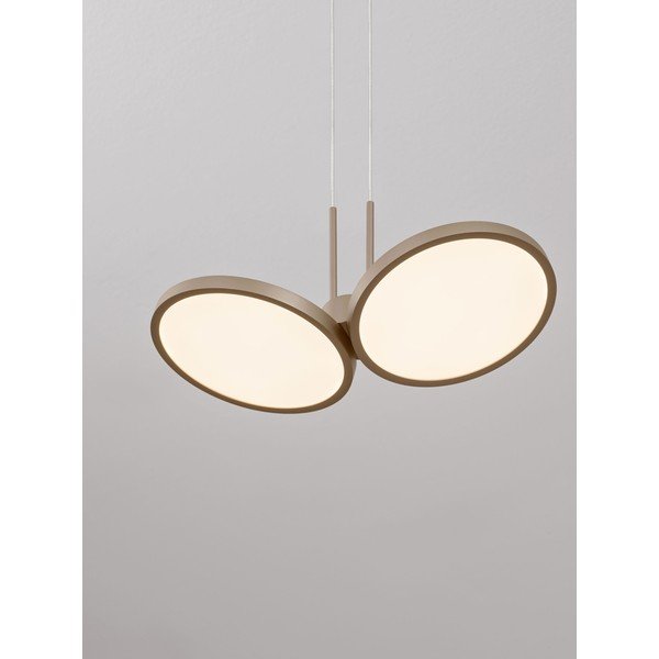 Matt aranyszínű alumínium LED dimmelhető függőlámpa ø 32,5 cm Vea – Nova Luce-image-2
