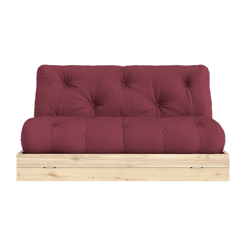 Borvörös kinyitható kanapé 145 cm Flip  Karup Design