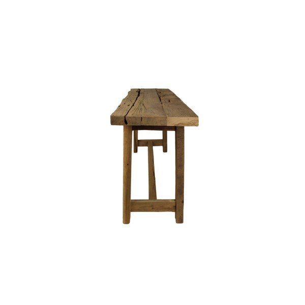 Rustical teakfa pad, hossz 100 cm - HSM collection-image-3