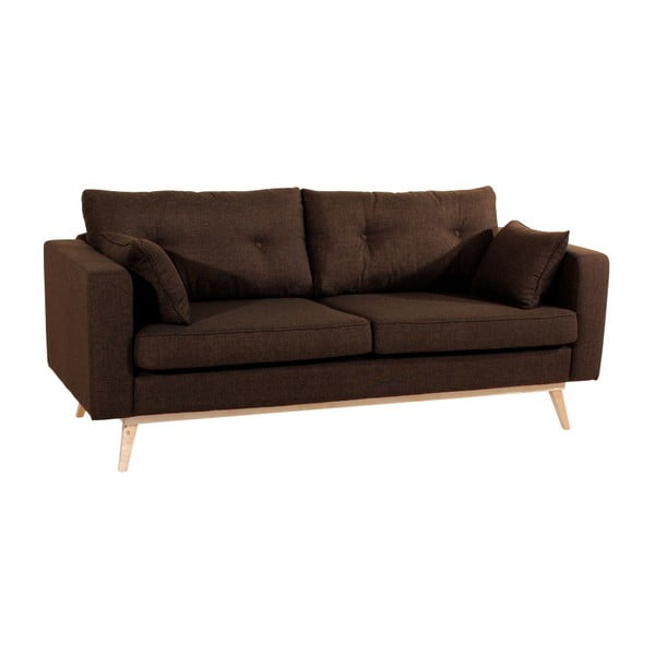 Tomme háromszemélyes barna színű kanapé - Max Winzer