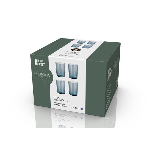 Pohár szett 4 db-os 280 ml Kusintha – Bitz-image-4