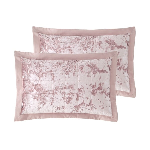 Bársony párnahuzat szett 2 db-os 50x75 cm Crushed Velvet – Catherine Lansfield