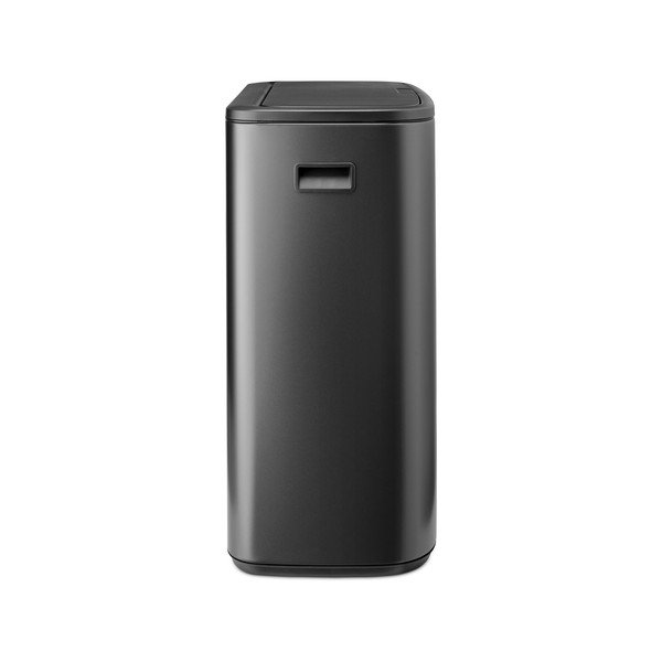 Sötétszürke acél érintésre nyíló szelektív szemetes 60 l Bo Touch Bin – Brabantia-image-2