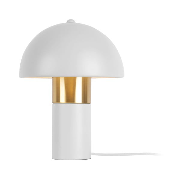 Seta fehér-aranyszínű asztali lámpa, magasság 26 cm - Leitmotiv