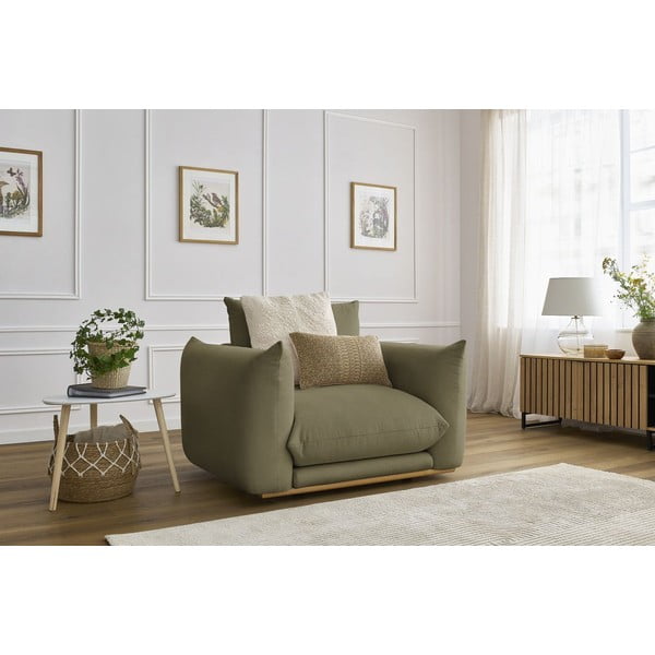 Világoszöld fotel Ernest – Bobochic Paris-image-1