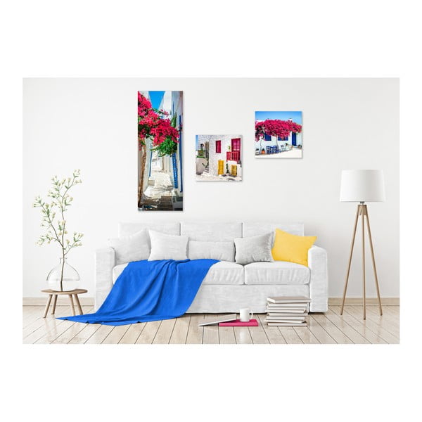 Glasspik Destination Greece III fali kép, 30 x 30 cm - Styler-image-1