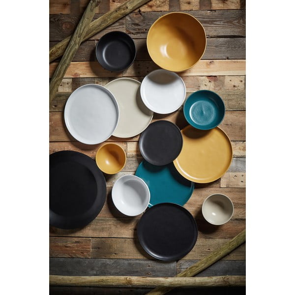 Fehér agyagkerámia tál ø 26 cm Ingrid – Côté Table-image-2