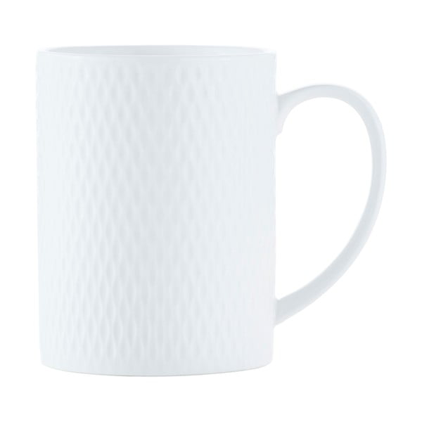 Fehér porcelán bögre 400 ml Diamonds – Maxwell & Williams