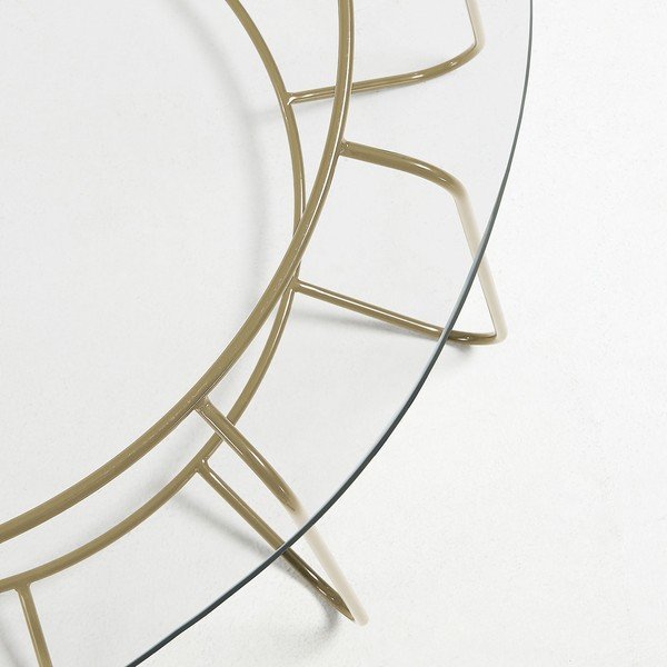 Paradigm dohányzóasztal, ø 80 cm - Kave Home-image-2