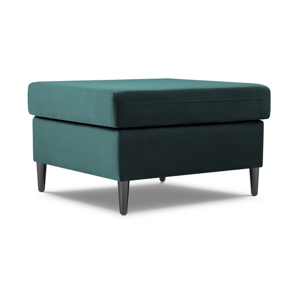 Petróleum színű bársony lábtartó Kyoto – Cosmopolitan Design-image-1