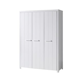 Erik fehér ruhásszekrény, szélesség 144 cm - Vipack