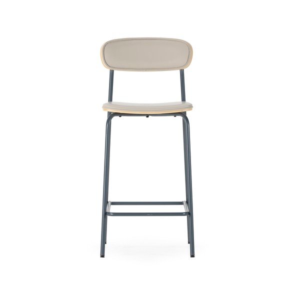 Bézs kárpitozott bárszék szett 2 db-os (ülésmagasság 65,5 cm) Saula – Marckeric-image-2