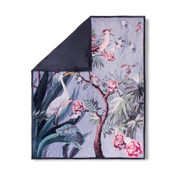 Sarenza szürke kétoldalas takaró, 130 x 160 cm - Descanso
