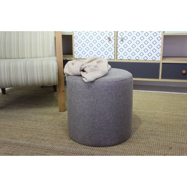 Szürke puff Silindir – Balcab Home-image-3