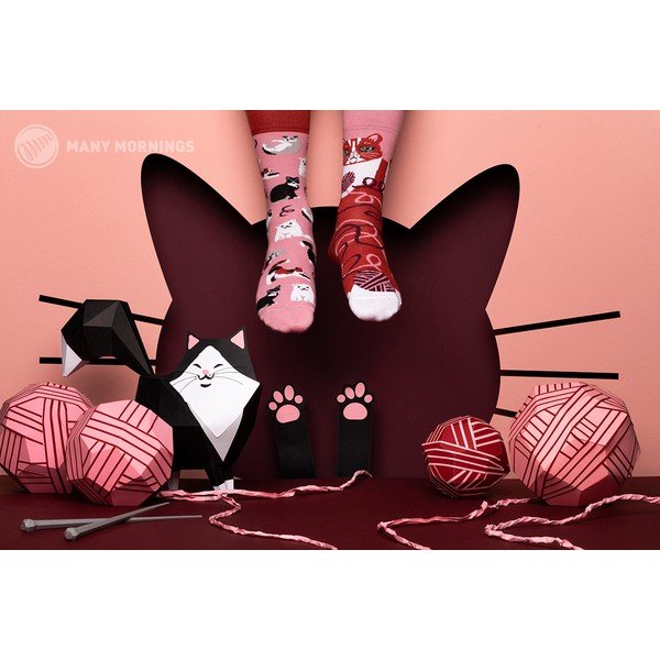 Playful Cat zokni, méret 39–42 - Many Mornings-image-1