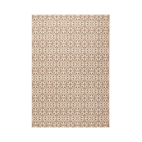 Gloria Pattern bézs szőnyeg, 80 x 150 cm - Hanse Home
