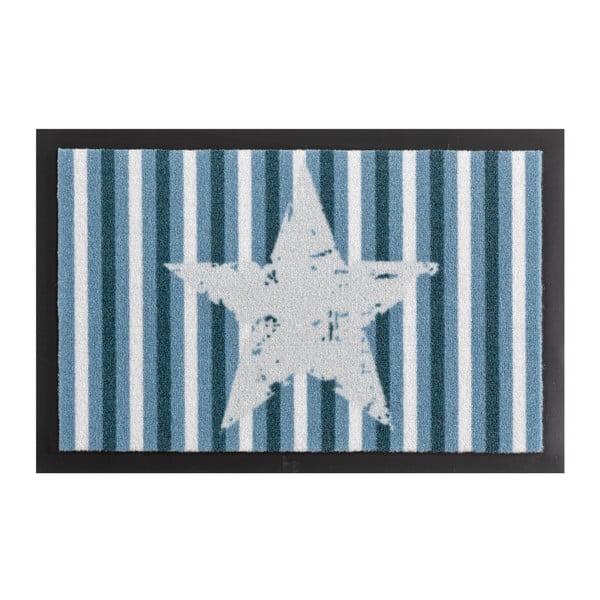 Star Stripes Blue lábtörlő, 40 x 60 cm - Hanse Home
