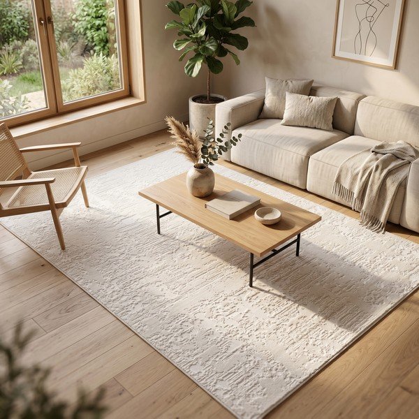 Krémszínű szőnyeg 160x230 cm Celeste – ESTE-image-1