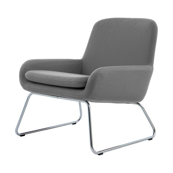 Coco világosszürke fotel - Softline-image-3