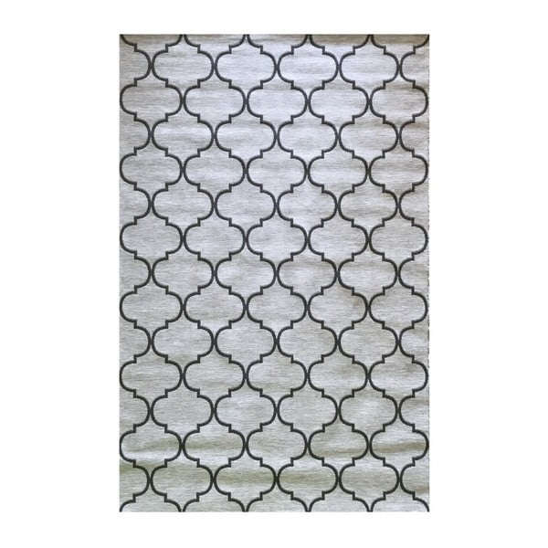 Trellis Grey szürke fokozottan ellenálló szőnyeg, 194 x 290 cm - Floorita