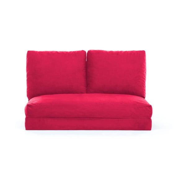 Pirosas rózsaszín kinyitható kanapé 120 cm Taida – Artie