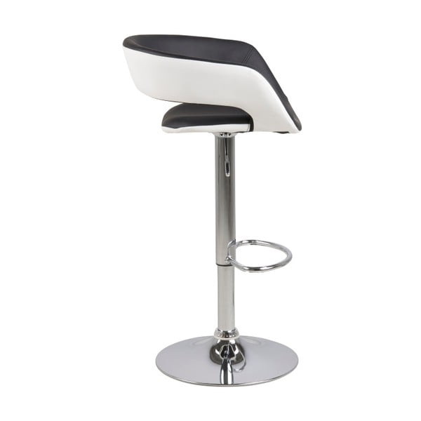 Grace 2 db fekete-fehér bárszék - Actona-image-2