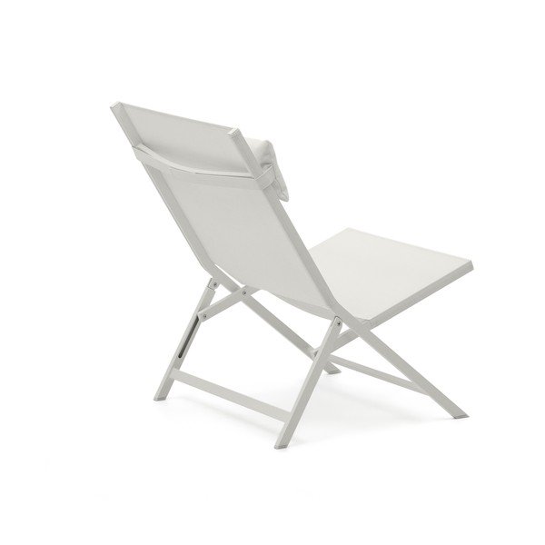 Fehér fém kerti fotel Canutells – Kave Home-image-3