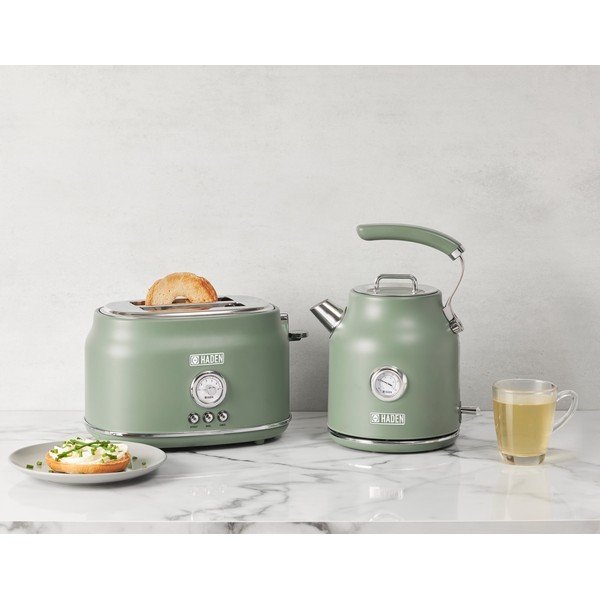 Zöld rozsdamentes acél vízforraló 1,7 l Dorset – Haden-image-3